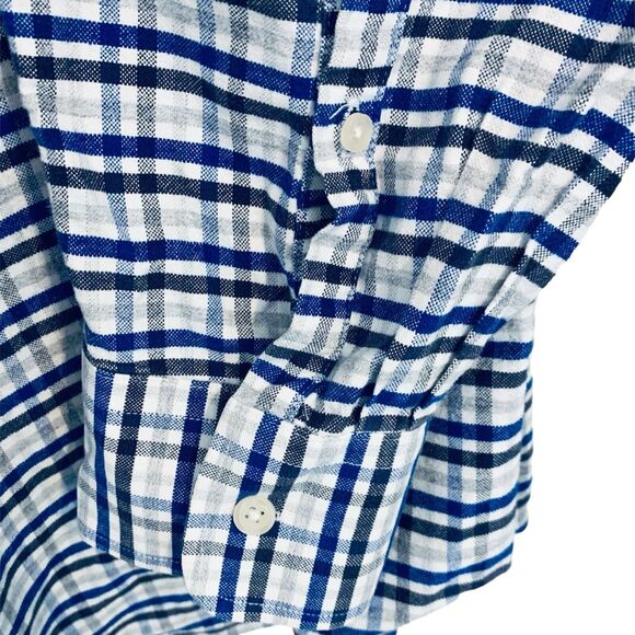 Charles Tyrwhitt Weekend Casual Button Down Shirt XL - Extra Slim Fit -Blue Gray - Picture 4 of 6